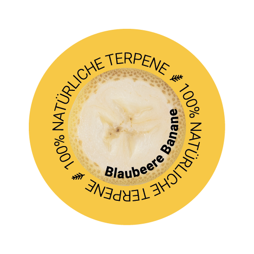 Gelb/Blaubeere Banane